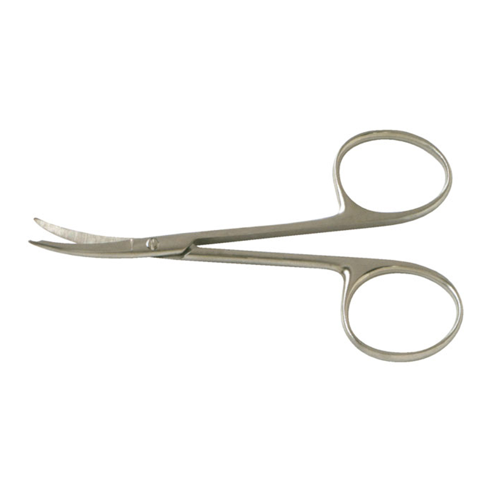 Spring Stitch Micro Scissors 5.5 Straight, Fenestrated Flat Handle –  A2ZSCILAB